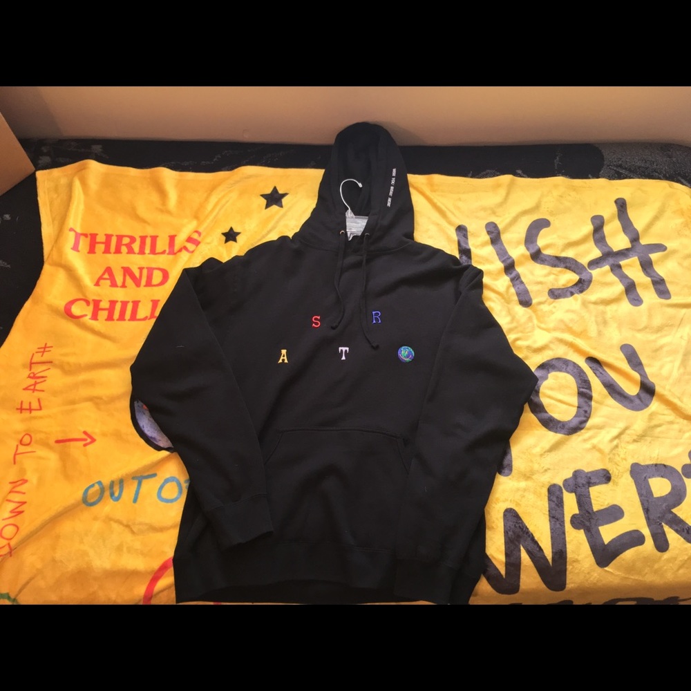 LIMITED EDITION TRAVIS SCOTT HOODIE ASTROWORLD.